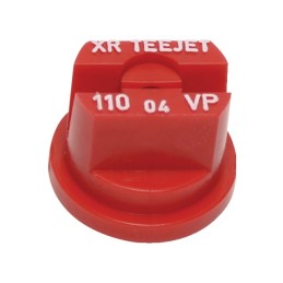 BUSE TEEJET JET PLAT XR 110 04 VP ROUGE POLYMERE