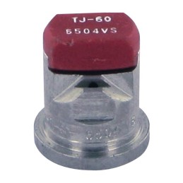 BUSE TEEJET DOUBLE JET PLAT TJ60 65 04 VS ROUGE INOX