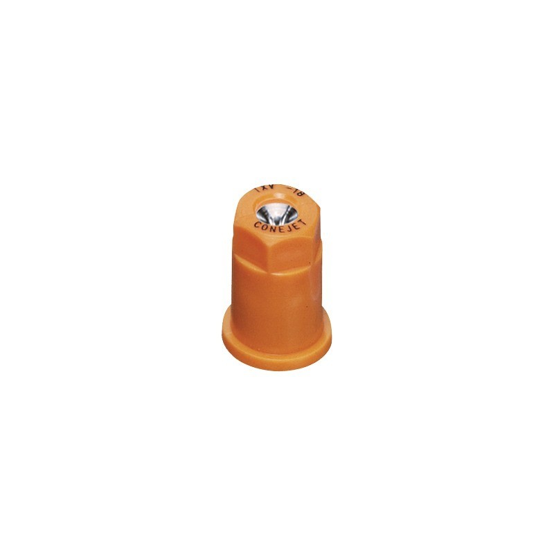 BUSE TEEJET CONE CREUX TX VS 18 ORANGE INOX