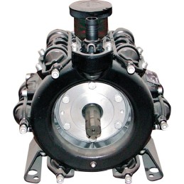 POMPE PULVERISATEUR BASSE PRESSION COMET BP235K 6 PISTONS 226 L/MIN 20 BAR ARBRE 1''3/8Z6-ROND 30MM
