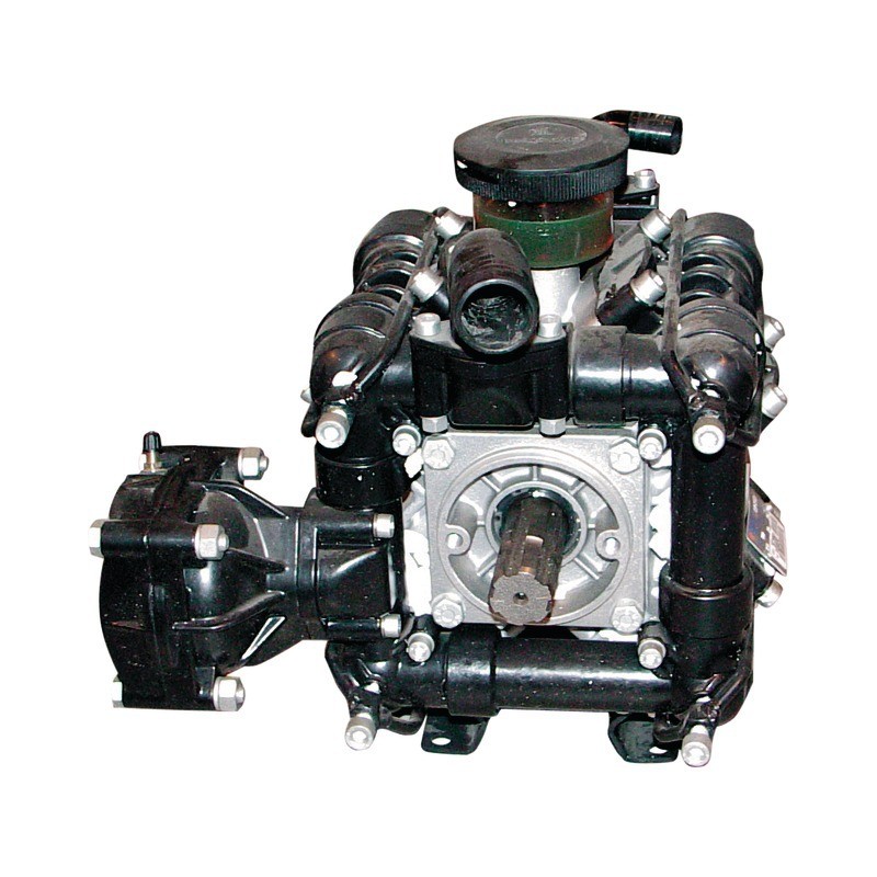 POMPE PULVERISATEUR BASSE PRESSION COMET BP151K 4 PISTONS 142 L/MIN 20 BAR ARBRE SIMPLE 1''3/8Z6