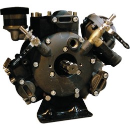 POMPE PULVERISATEUR HAUTE PRESSION COMET APS121 3 PISTONS 120 L/MIN 50 BAR ARBRE DOUBLE 1''3/8Z6