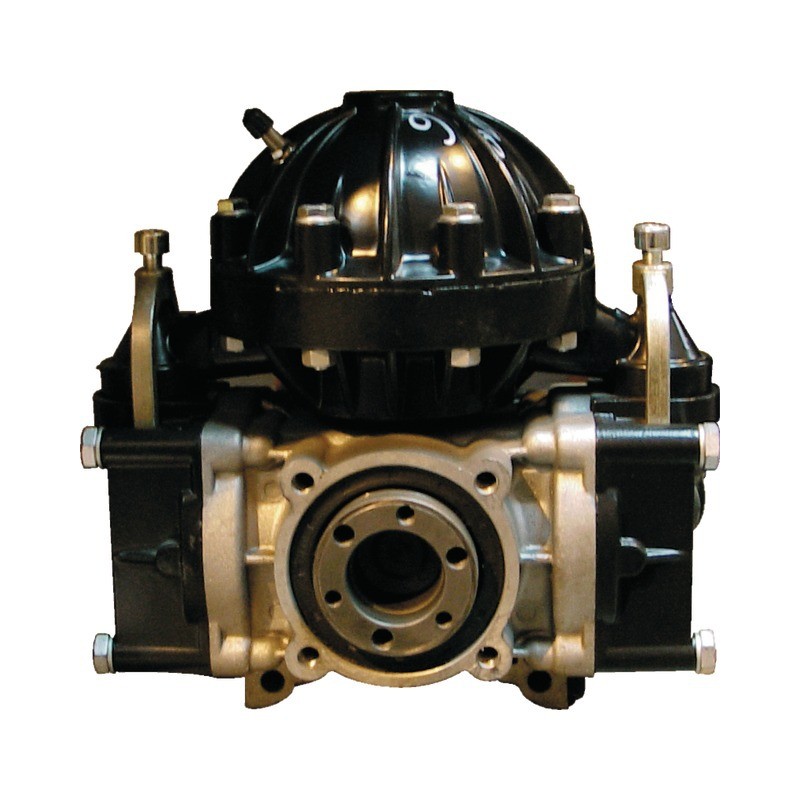 POMPE PULVERISATEUR MOYENNE PRESSION COMET P48 2 PISTONS 64,2 L/MIN 30 BAR PLATINE 6 TROUS M8/M10