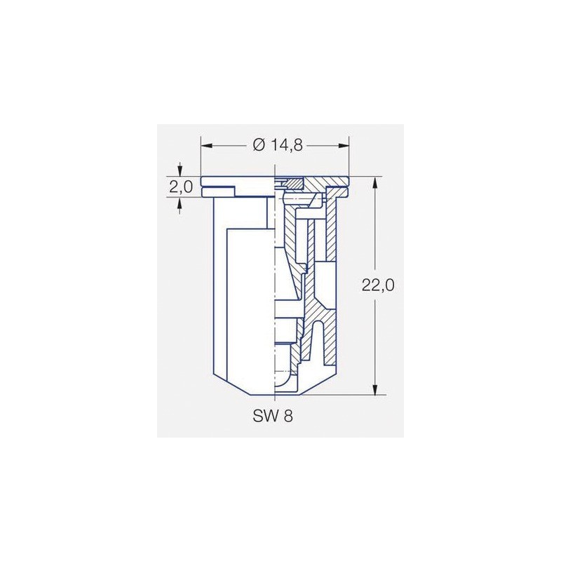 BUSE LECHLER ANTIDERIVE IDKT 120 05 MARRON CERAMIQUE