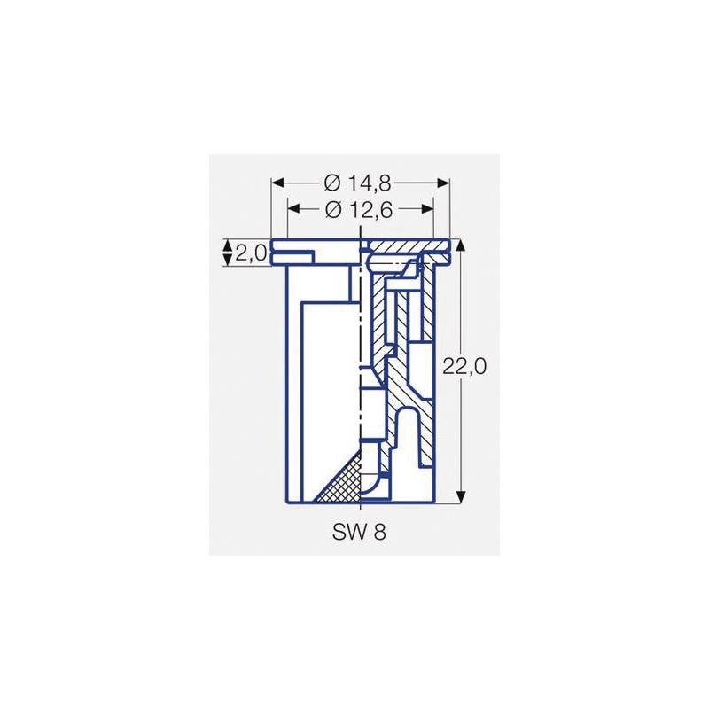 BUSE LECHLER ANTIDERIVE IDKS 80 02 JAUNE PLASTIQUE