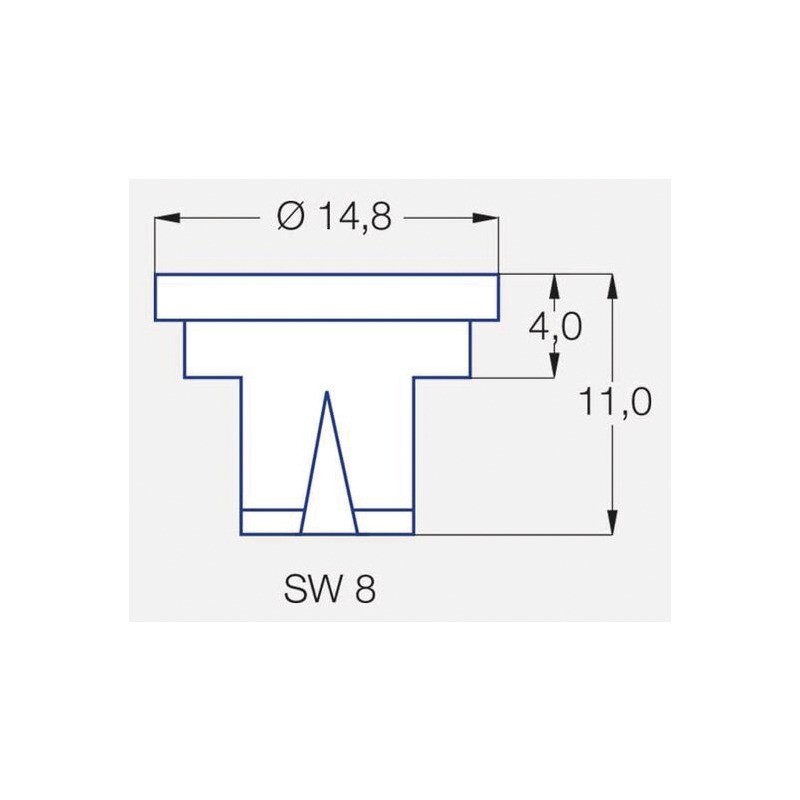 BUSE LECHLER JET PINCEAU OC 90 04  LAITON