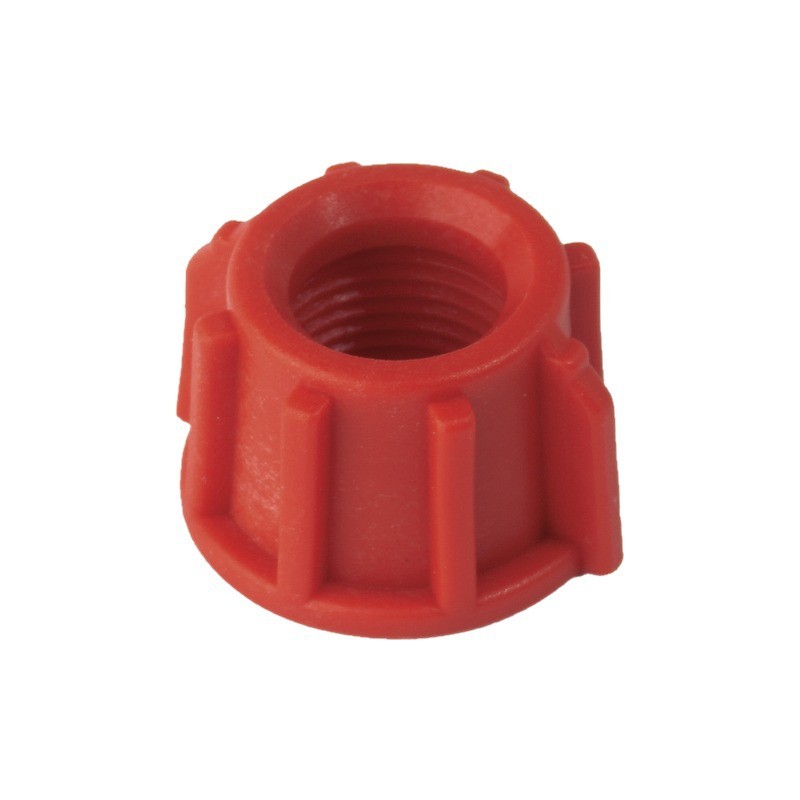 ECROU  3/8" GAZ (ROUGE)