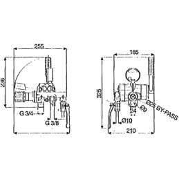 DISTRIBUTEUR 3 VOIES HPR 50BAR APS101/121 COMET