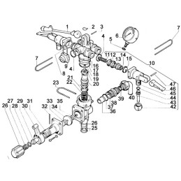 DISTRIBUTEUR 4 VOIES CTA 20BAR BP60/105/151 COMET