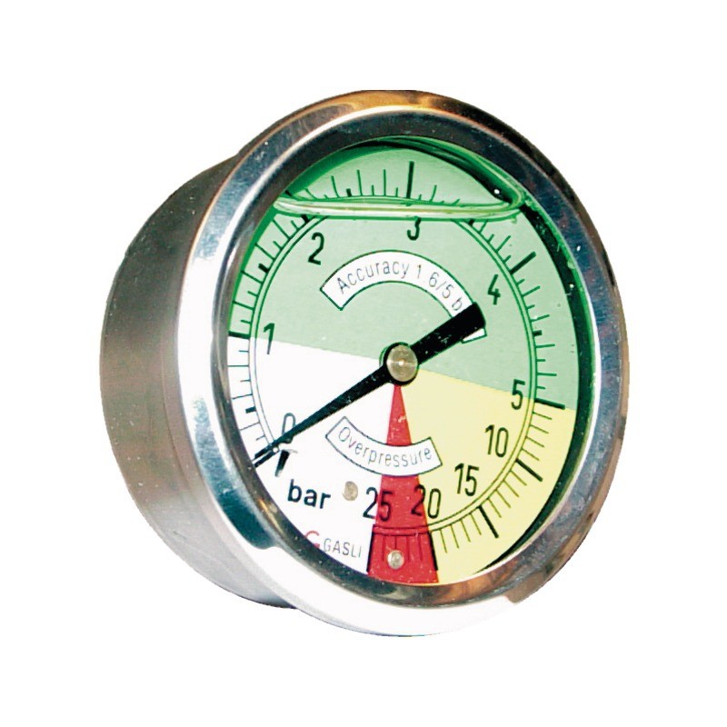 MANOMETRE GLYCERINE D63 M1/4 0/5-5/25B DORSAL