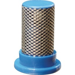FILTRE CYLINDRIQUE ANTIGOUTTE 50MESCH BLEU