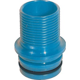 KIT PORTE-TUYAU BLEU BY-PASS FILETÉ 1''