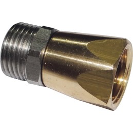 RACCORD TOURNANT LAITON M/F 1/2