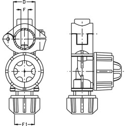PORTE BUSE 3/8"G ANTIGOUTTE D.20-7