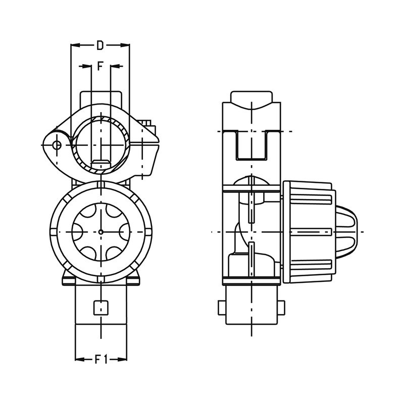 QUICK PORTE BUSE ANTIGOUTTE D.1/2"-10 EP