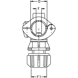 PORTE BUSE 3/8" GAZ D.20-7