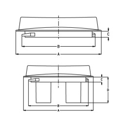 COUVERCLE À DOUBLE RENIFLARD  D.140