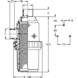 FILTRE ASPIRATION 260 L/1' 32 MESCH F.C.