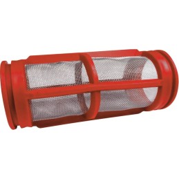 Cartouche blanche inox 32 MESH 38x88 pulve