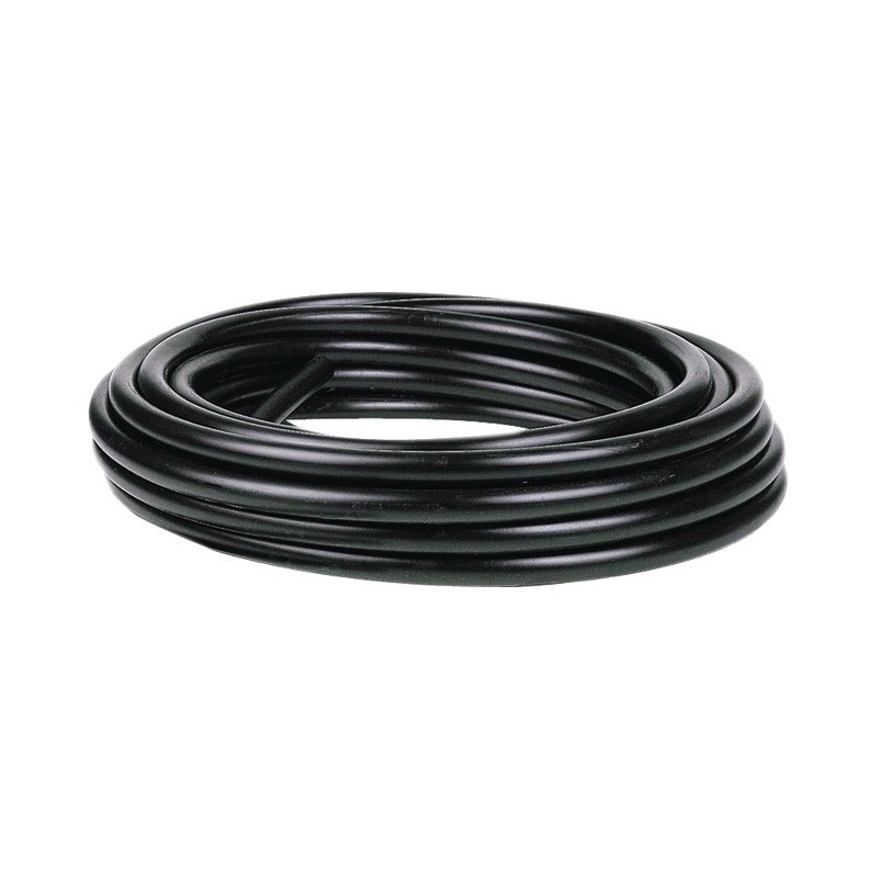 TUYAU DE PULVE Ø8X14,5mm 40B NOIR ROULEAU DE 25M