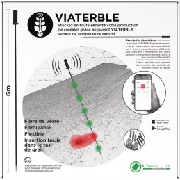 SONDE DE TEMPERATURE SANS FIL 6M VIATERBLE - L