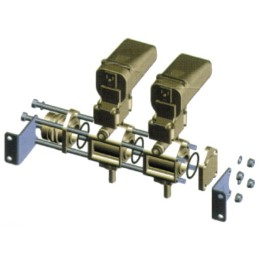 KIT D'ASSEMBLAGE INOX 3 VANNE L 200