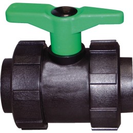 VANNE POLYPRO 2 VOIES F/F 3/4   SAFI