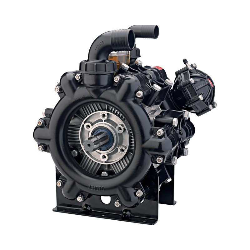POMPE PULVERISATEUR BASSE PRESSION ANNOVI 250BPC/C 6 PISTONS 254,4 L/MIN 20 BAR ARBRE DOUBLE 1''3/8