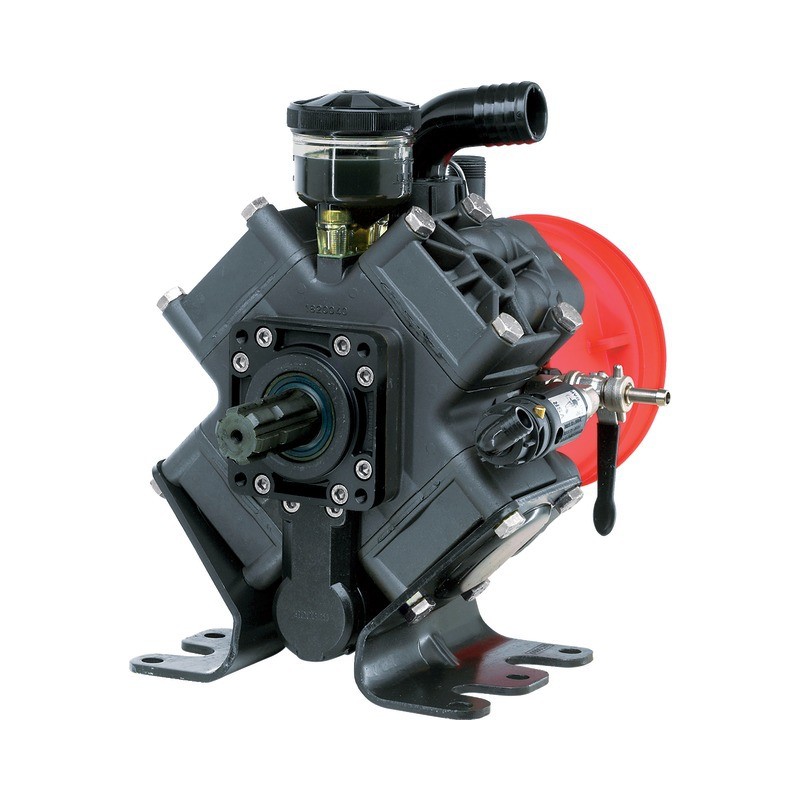 POMPE PULVERISATEUR HAUTE PRESSION ANNOVI1064APC/C 4 PISTONS 108,5 L/MIN 50 BAR ARBRE 2X 1''3/8Z6