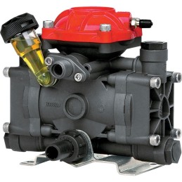 POMPE PULVERISATEUR MOYENNE PRESSION ANNOVI252SPSGC 2 PISTONS 24,6 L/MIN 25 BAR ARBRE DOUBLE 20MM