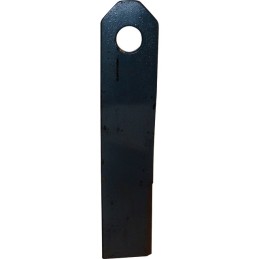 LAME DE GYROBROYEUR 90X10X450 Ø40 MM VRILLLEE GAUCHE 424 TYPE DESVOYS