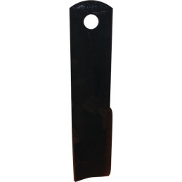 LAME DE GYROBROYEUR 100X12X485 Ø35 MM VENTILEE GAUCHE TYPE GYRAX