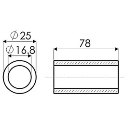 Bague 25x17 l78 adaptable Lagarde