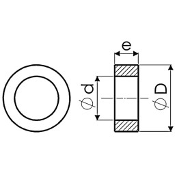 Bague 22.5x12.5x13 adaptable Agram DC103