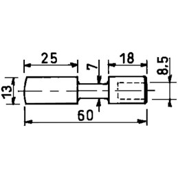VERROUILLAGE BOUTON POUSSOIR