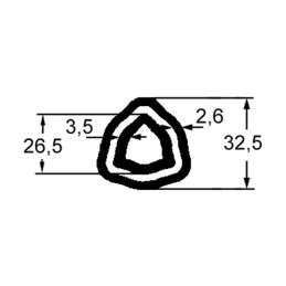 TRANSMISSION CR22X55 LG1410 CT 1"3/8 6C - CM 1"3/8 6C