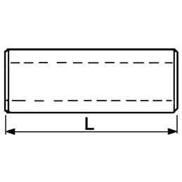 DOUILLE 1"3/4-Z6 LG100