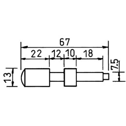VERROUILLAGE BOUTON POUSSOIR V1