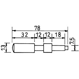 VERROUILLAGE BOUTON POUSSOIR V10