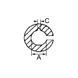 MACHOIRE ALESEE 30 TROU FILETE CR27X75 CL8