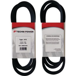 COURROIE A73  - 13X08X1880