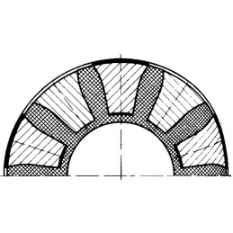 ELEMENT ELASTIQUE COFLEX E 65