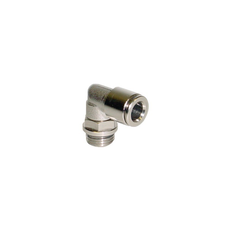 EQUERRE MALE ORIENTABLE CYLINDRIQUE D8-G1/4"