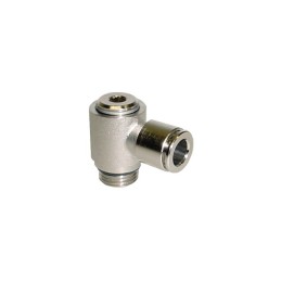 EQUERRE MALE ORIENTABLE CYLINDRIQUE D8-G1/4"