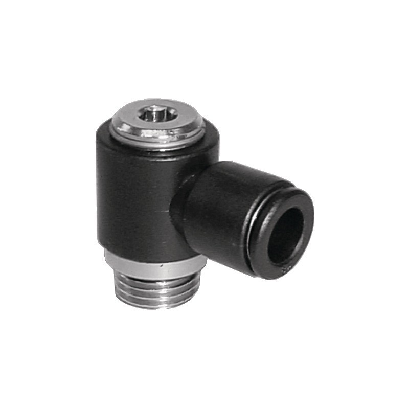 EQUERRE MALE ORIENTABLE CYLINDRIQUE D6-G1/8"