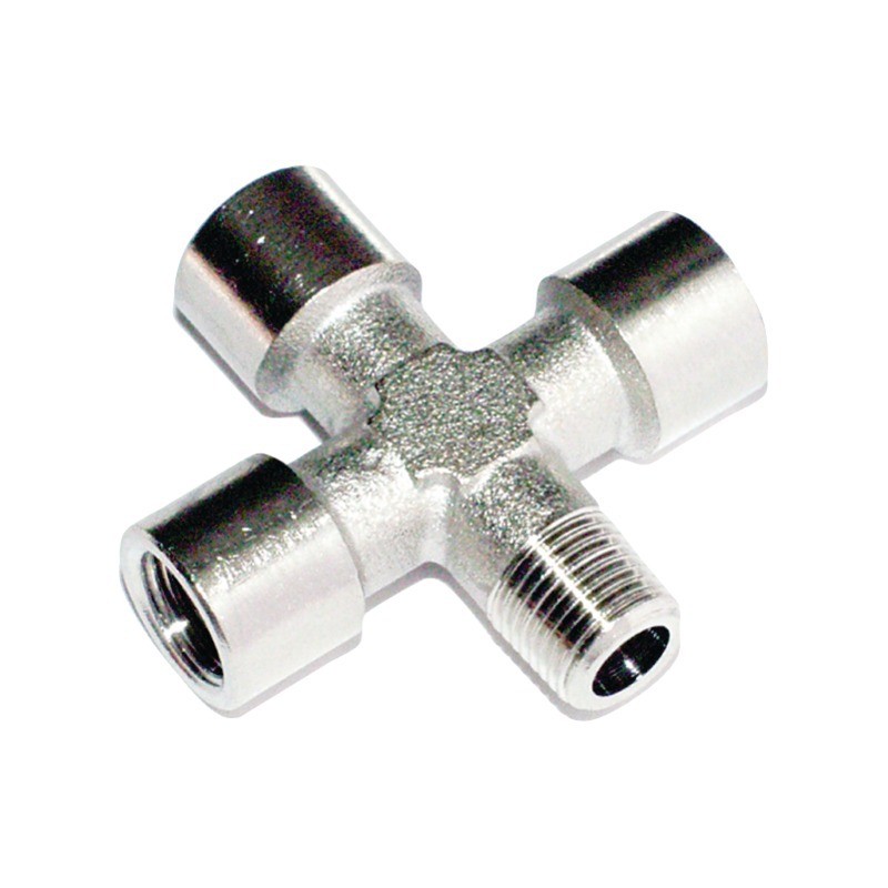 CROIX CONIQUE INEGALE F/F/F/M G1/4"