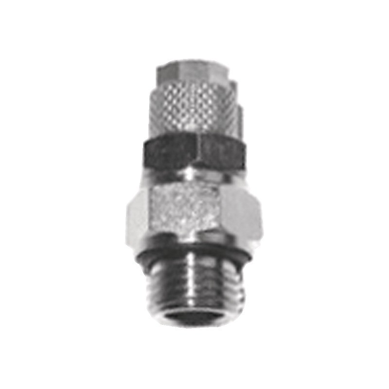 RACCORD DROIT ORIENTABLE CYLINDRIQUE D10-G1/4" JOINT TORIQUE