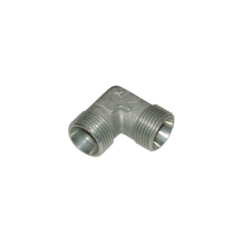 Raccord hydraulique coudé mâle-mâle CE12 nu série L