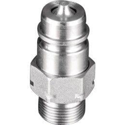 COUPLEUR RAPIDE À CLAPET MALE M16X1,5 IS0 A