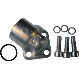 BRIDE FONTE COUDEE ZINGUEE 90ø 1/2x30